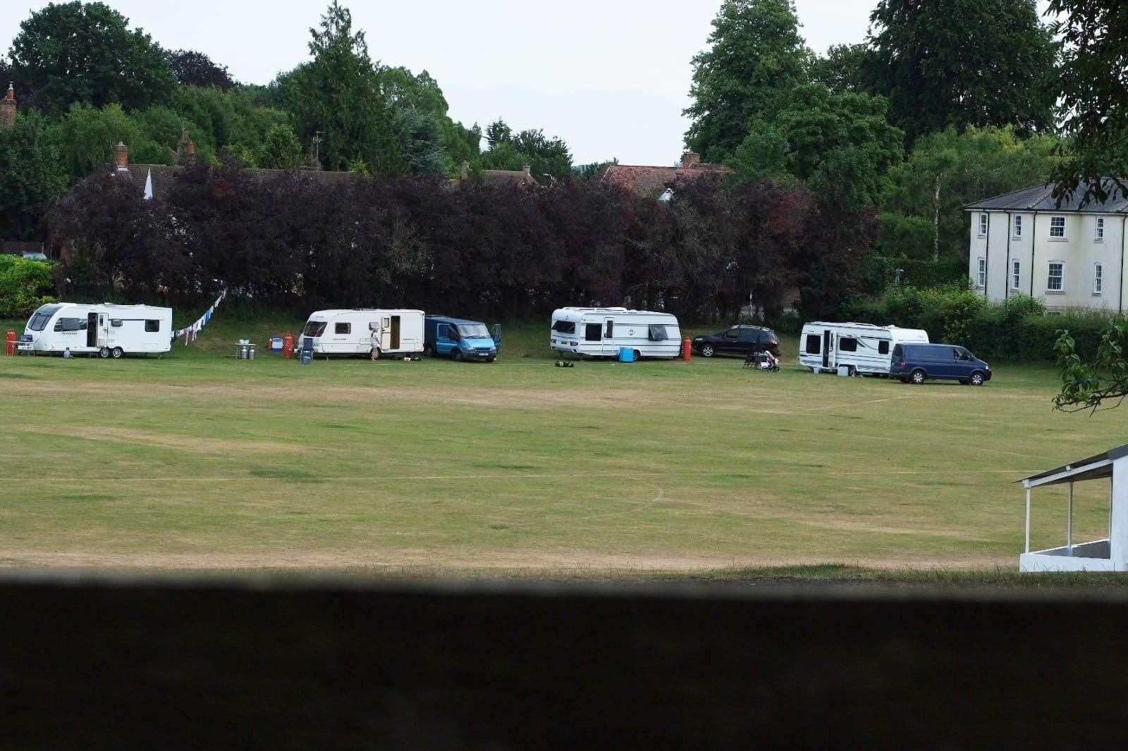 The travellers left on Saturday evening