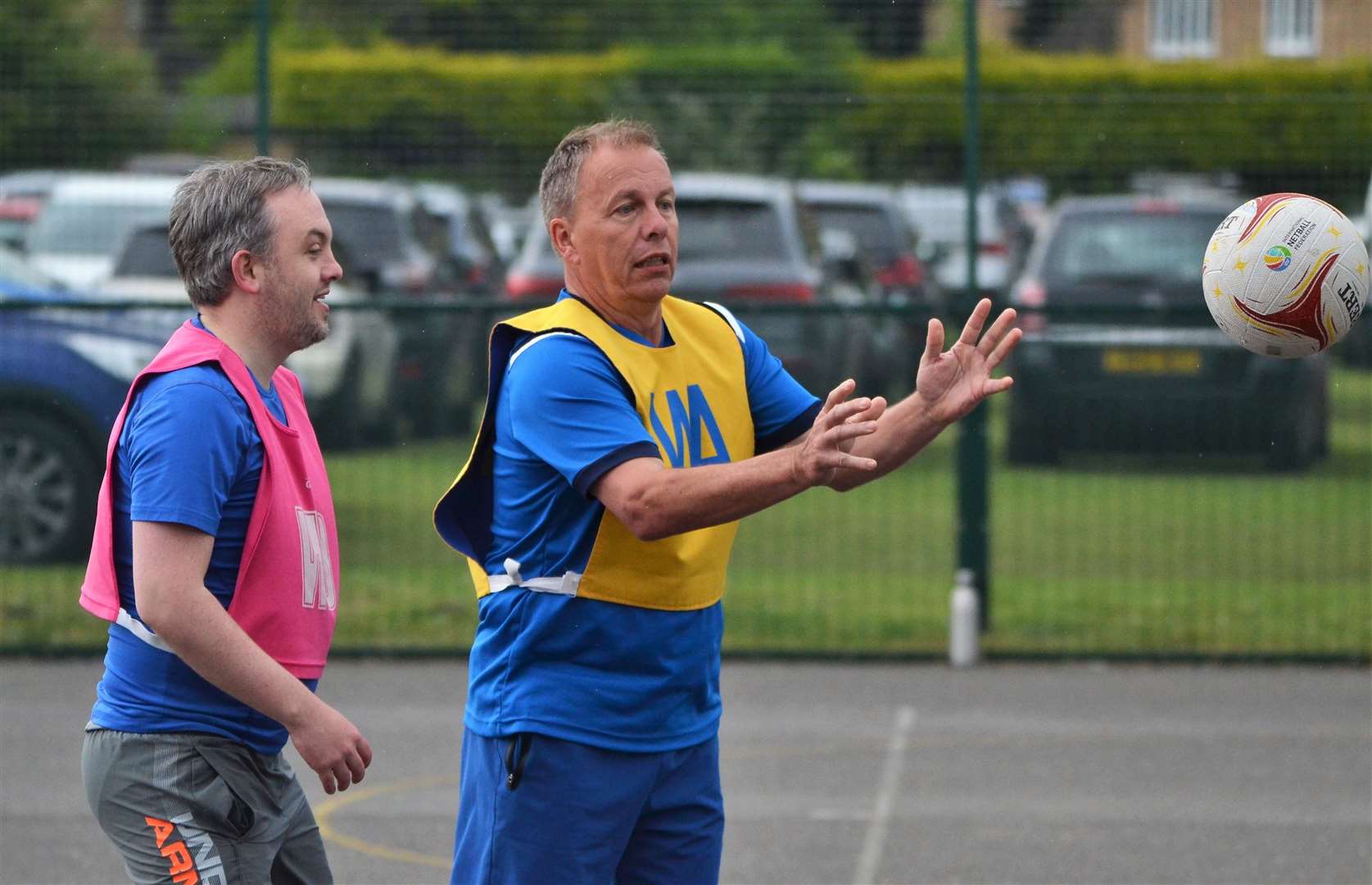The charity netball matches at Kennet School raised money for West Berkshire Homeless and the DEC Ukraine Appeal