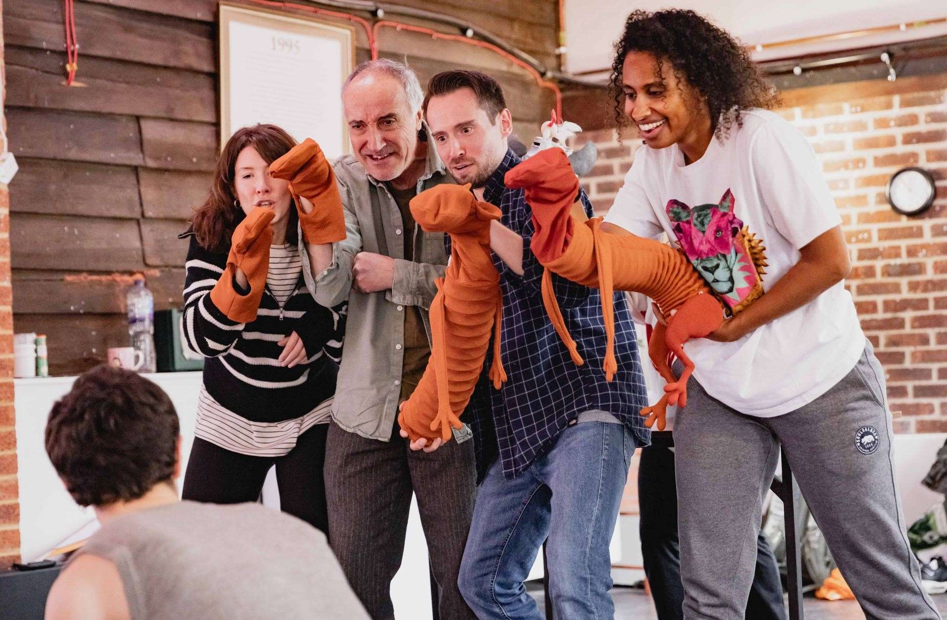 Pinocchio cast in rehearsal by Mark Senior
