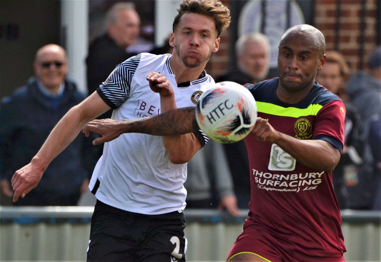 Versatile full-back Jack Stanley in action