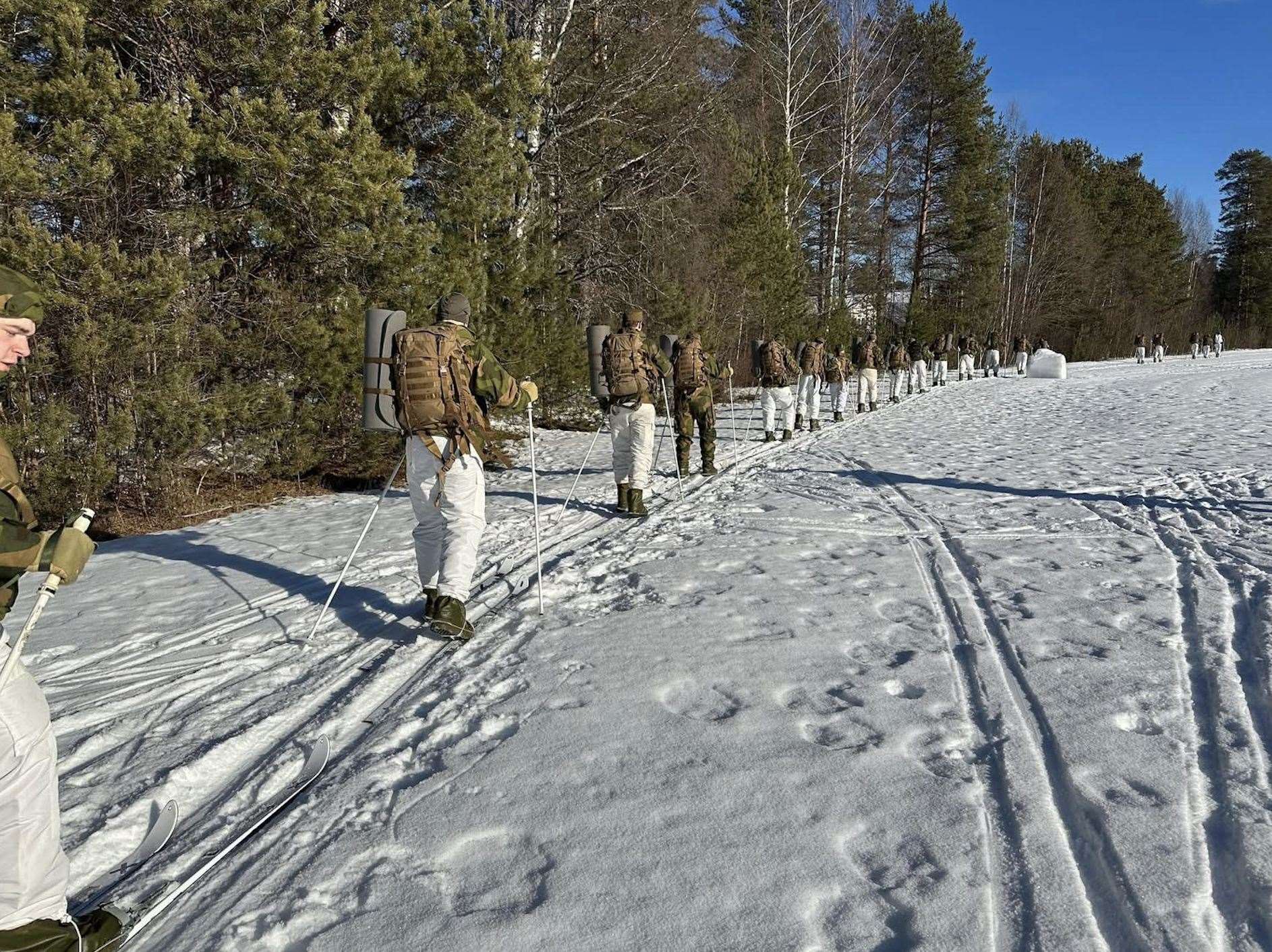 A group of 30 Berkshire Army Cadets visited Norway from February 14 to 23 to undergo the Norwegian Home Guard Youth’s basic training programme
