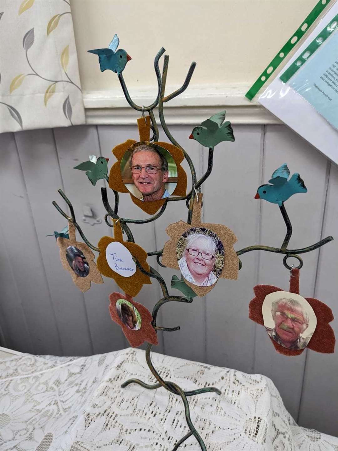 The memory tree Picture: Thatcham Cancer Support Charity