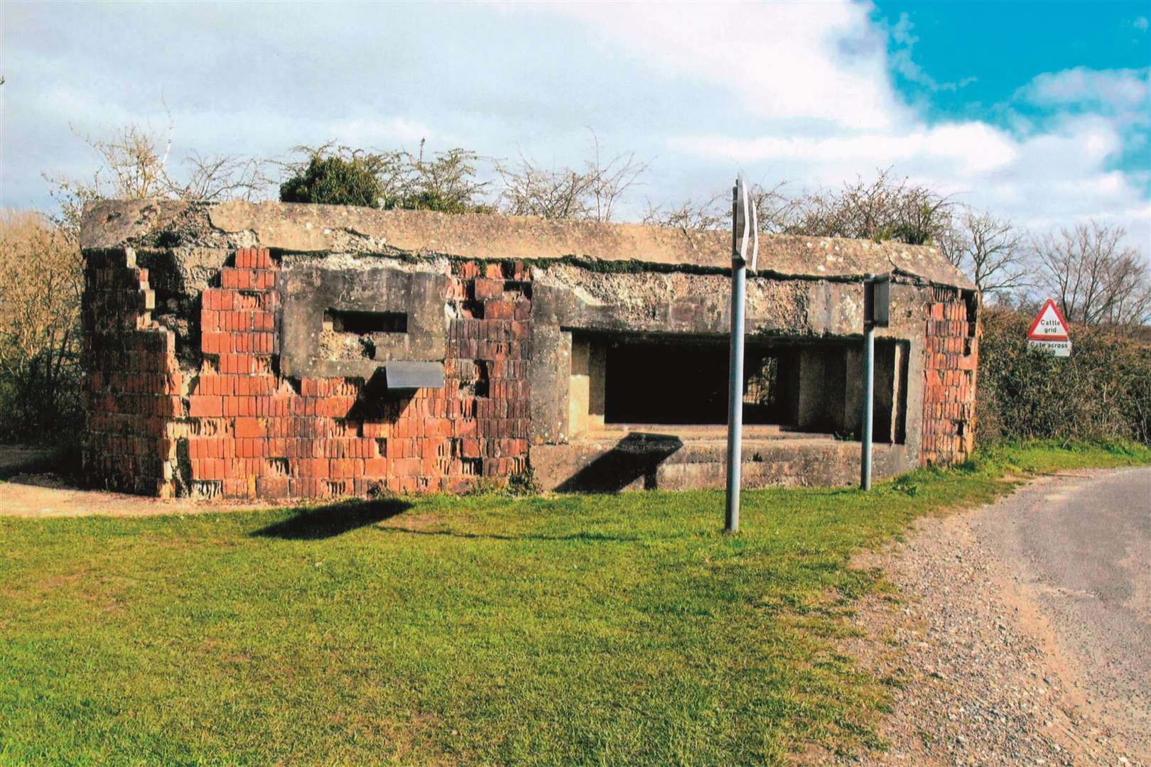 A Type 28 anti-tank pillbox near Hungerford Common. Credit: Dean Hollands