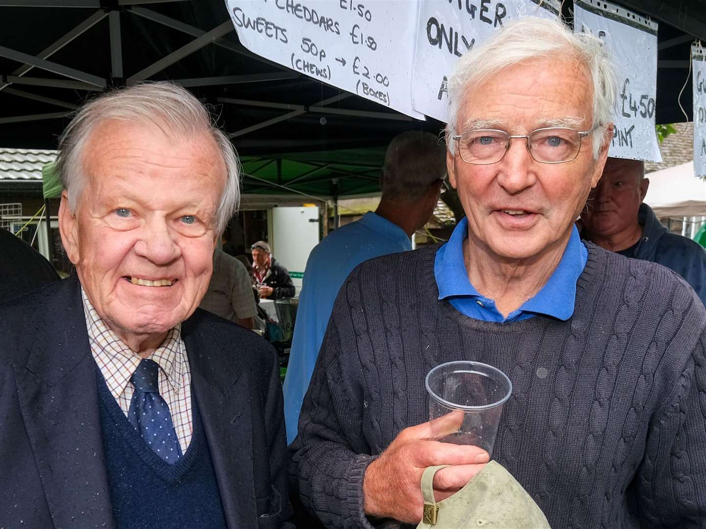 Lord Iliffe and Robert Woods at the fete