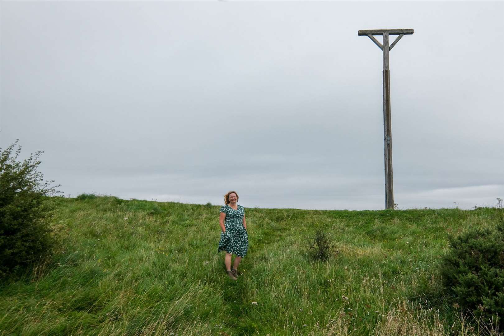 Nicola Chester at Combe Gibbet