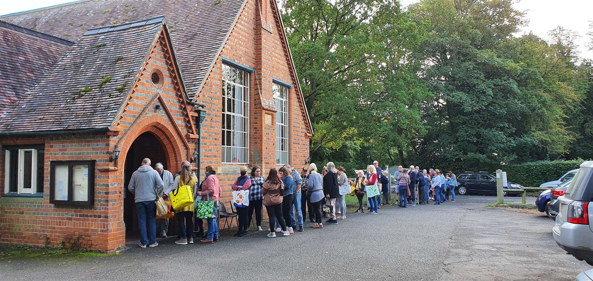 Hundreds of residents turned out for the jumble sale. (52620718)