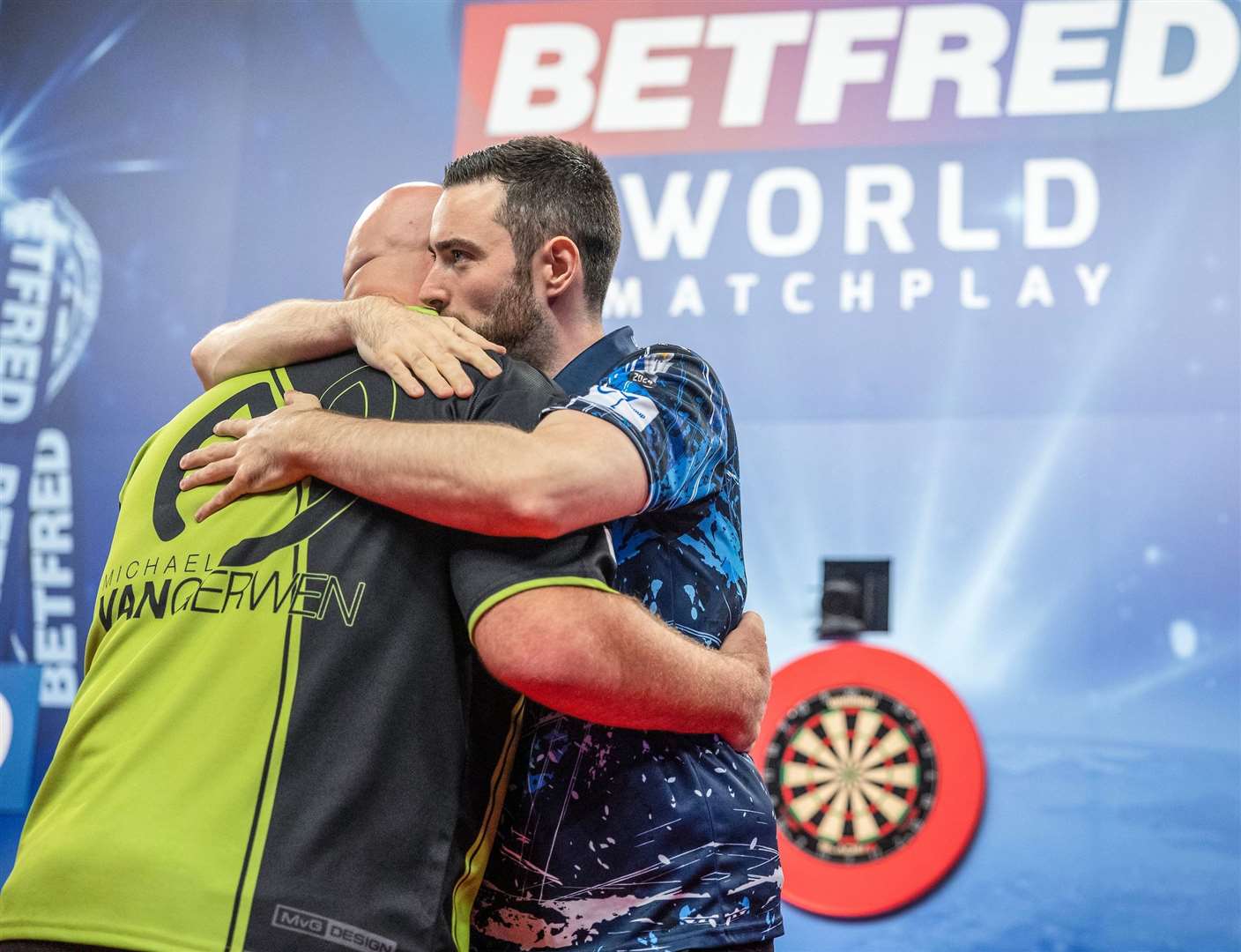 Luke Humphries won the 2024 Betfred World Matchplay in Blackpool - Photo: Mark Robinson/PDC