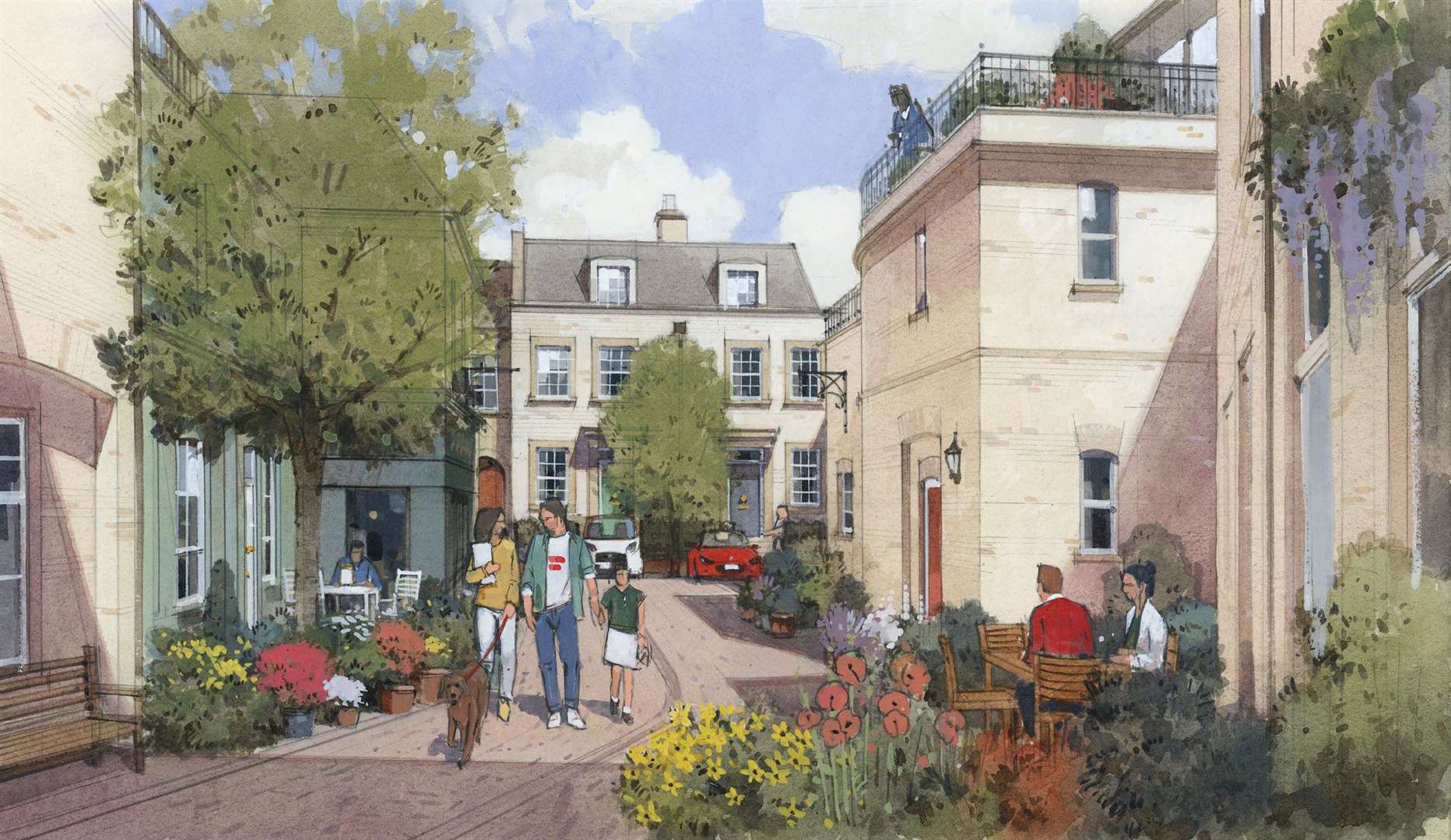 Plans have now been submitted to West Berkshire Council for Old Town