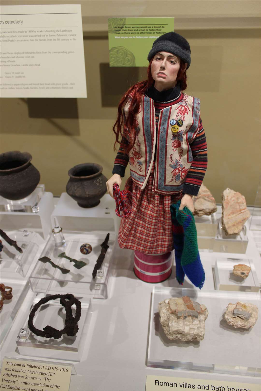 Alice, museum case, picture Jemima Brown
