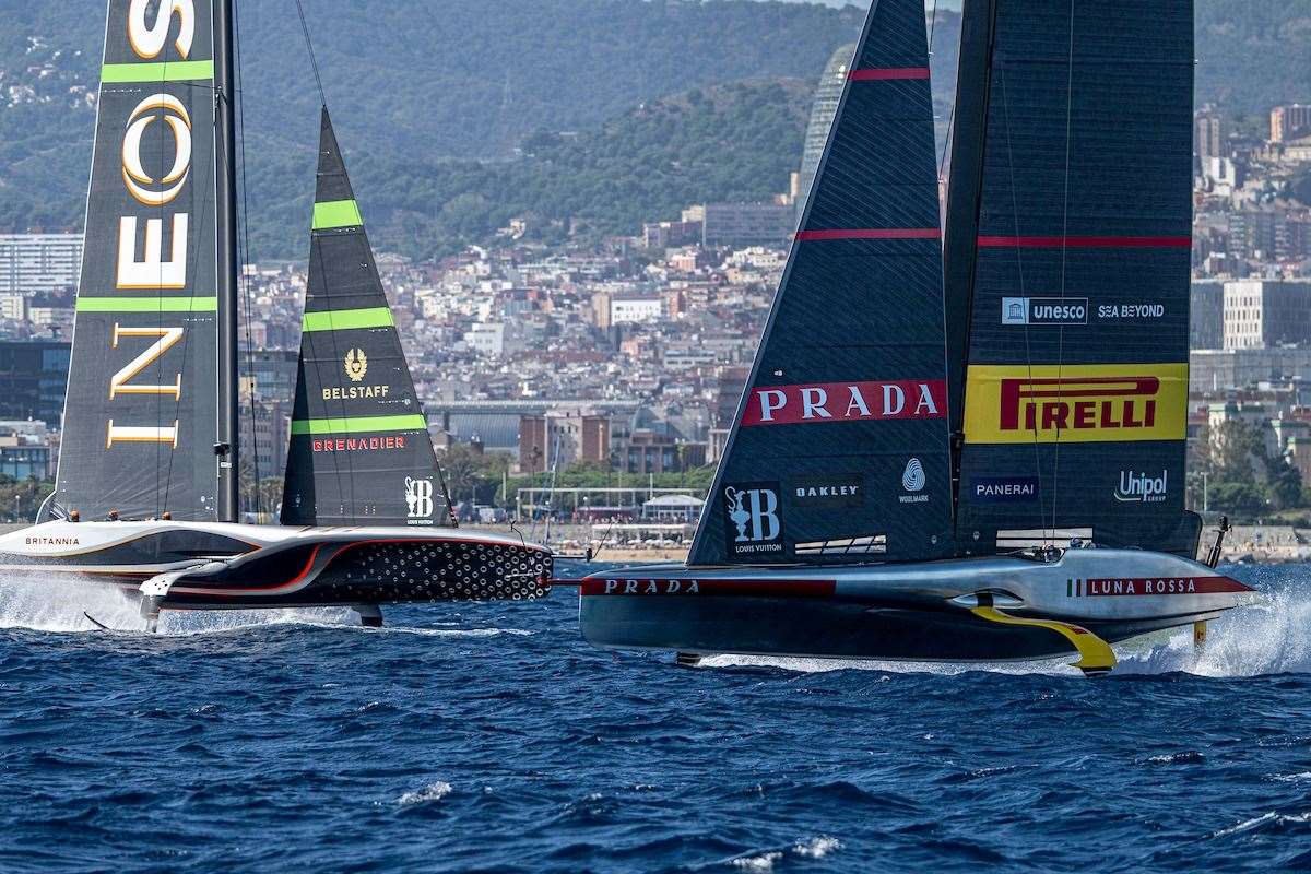 Newbury’s Matt Rossiter is currently competing for a place in the 2024 America’s Cup, as part of the INEOS Britannia team in Barcelona.