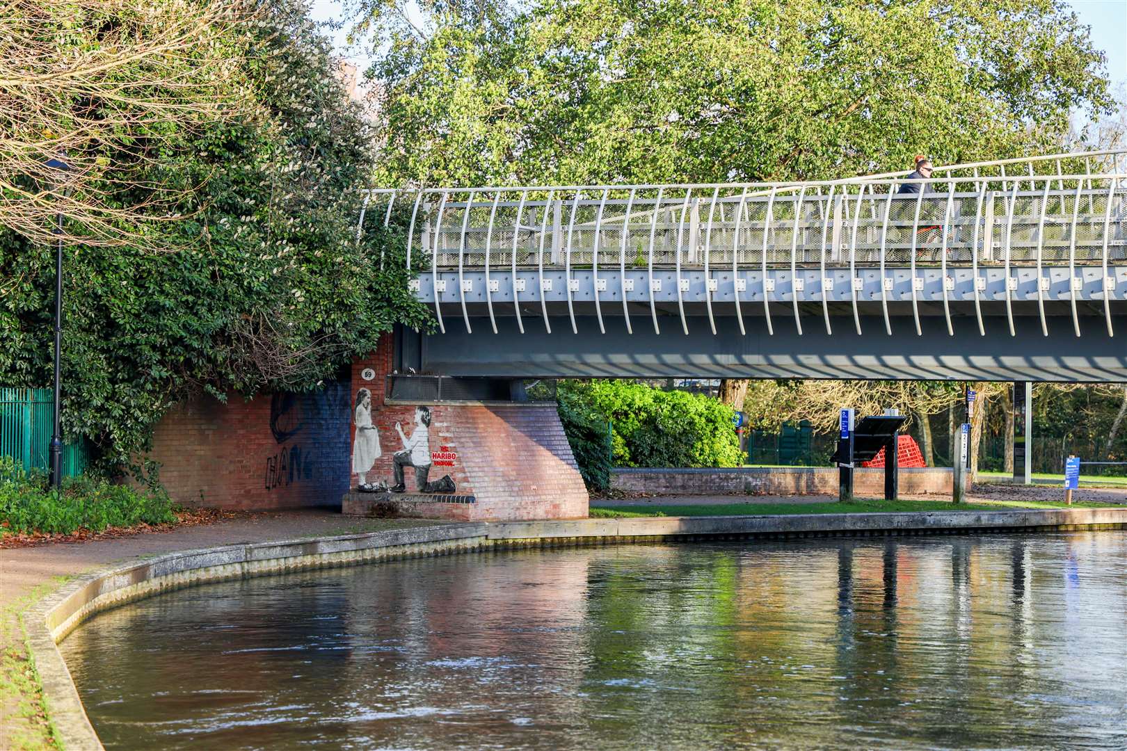 Hendog hasn’t ruled out returning to Newbury to create another of his popular artworks
