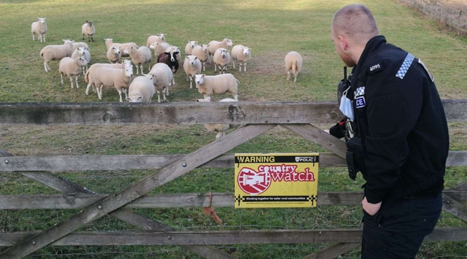 Police officers are takling crime in rural areas. Picture by: Thames Valley Police West Berkshire. (54648641)