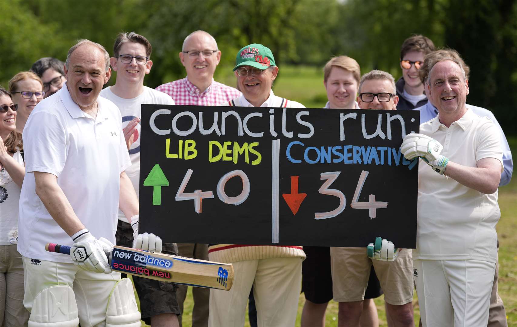 The local elections saw the Lib Dems take control of three councils as the Conservatives slumped to a heavy defeat (Andrew Matthews/PA)