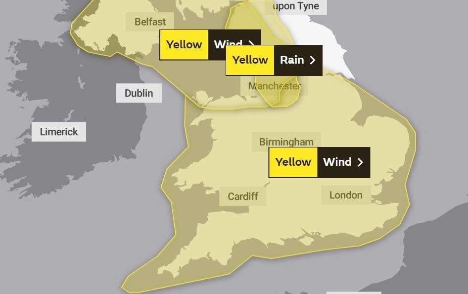 A weather warning for wind has been issued (54995059)