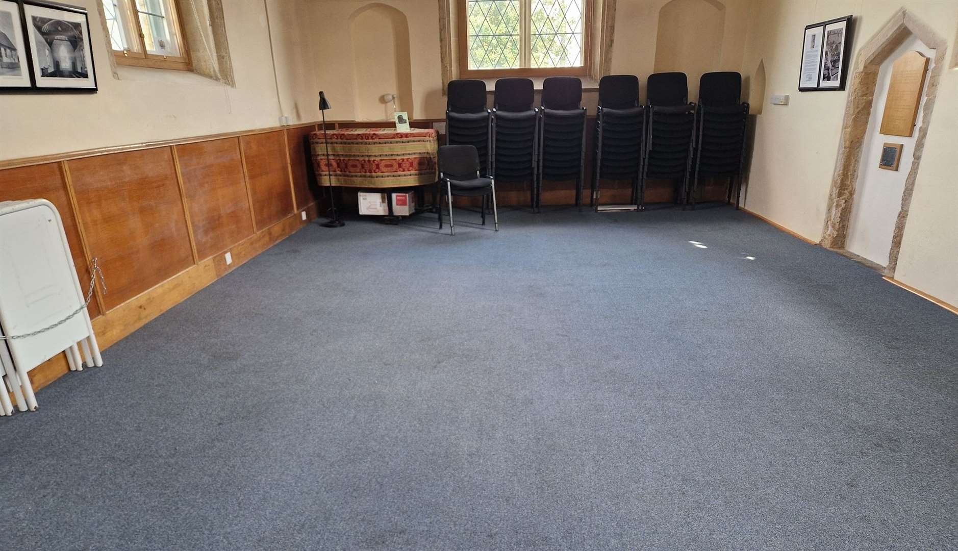 The carpet inside before. Credit: Nick Symes
