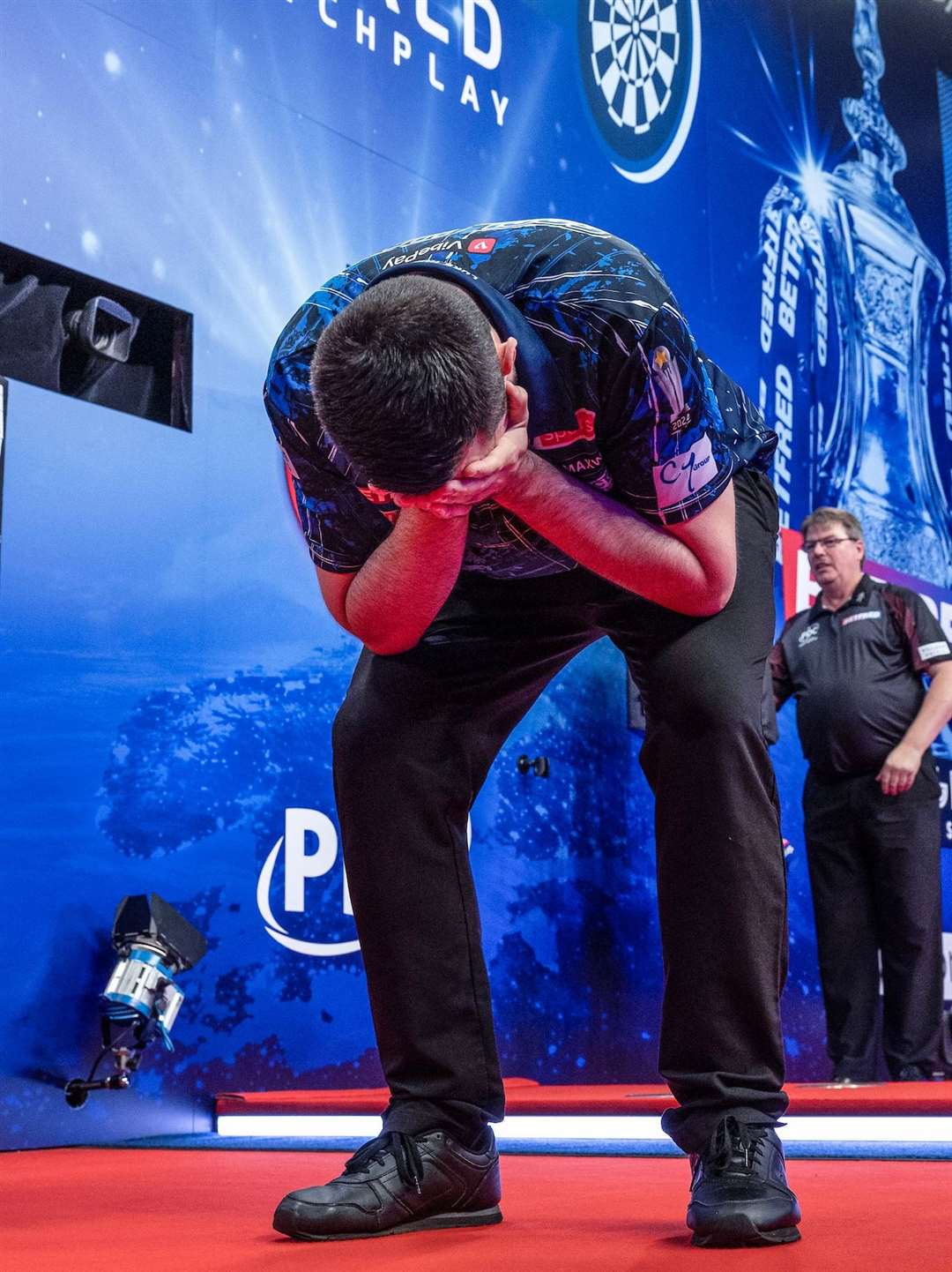 Luke Humphries won the 2024 Betfred World Matchplay in Blackpool - Photo: Mark Robinson/PDC