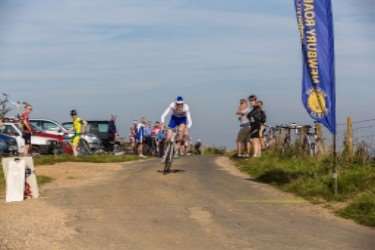 Tejvan Pettinger on his way to a record time