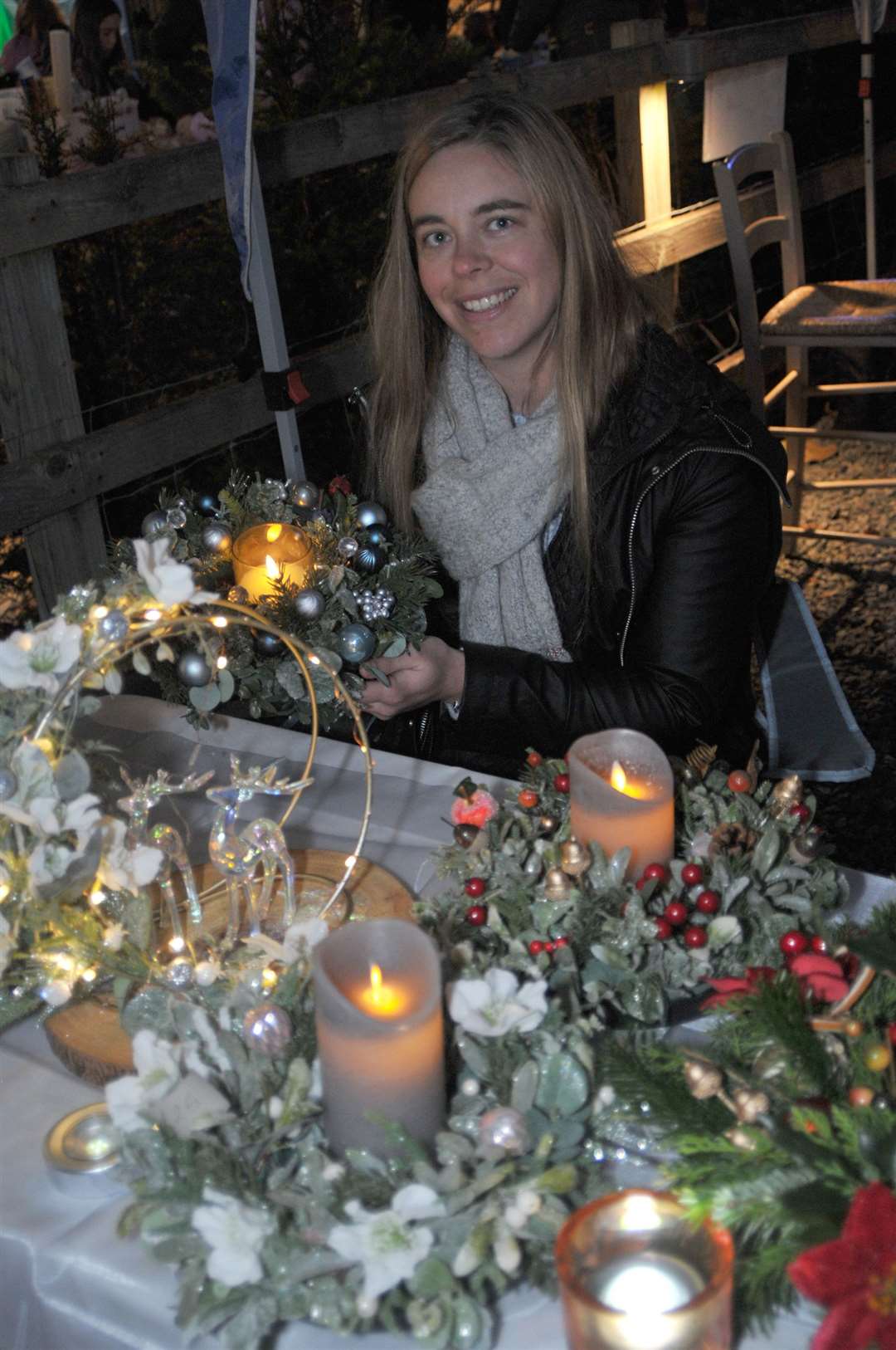 Hampstead Norreys Candlelit Market. Credit: Geoff Fletcher