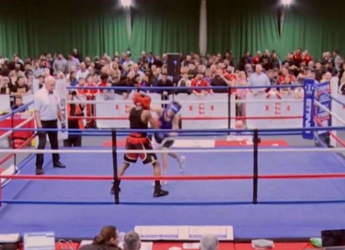 Rocky Golby took bronze at the England Boxing Junior Championships