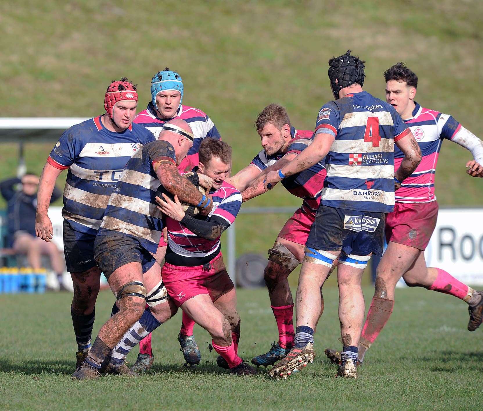 Newbury Blues beat Banbury on Pink Day at Monks Lane
