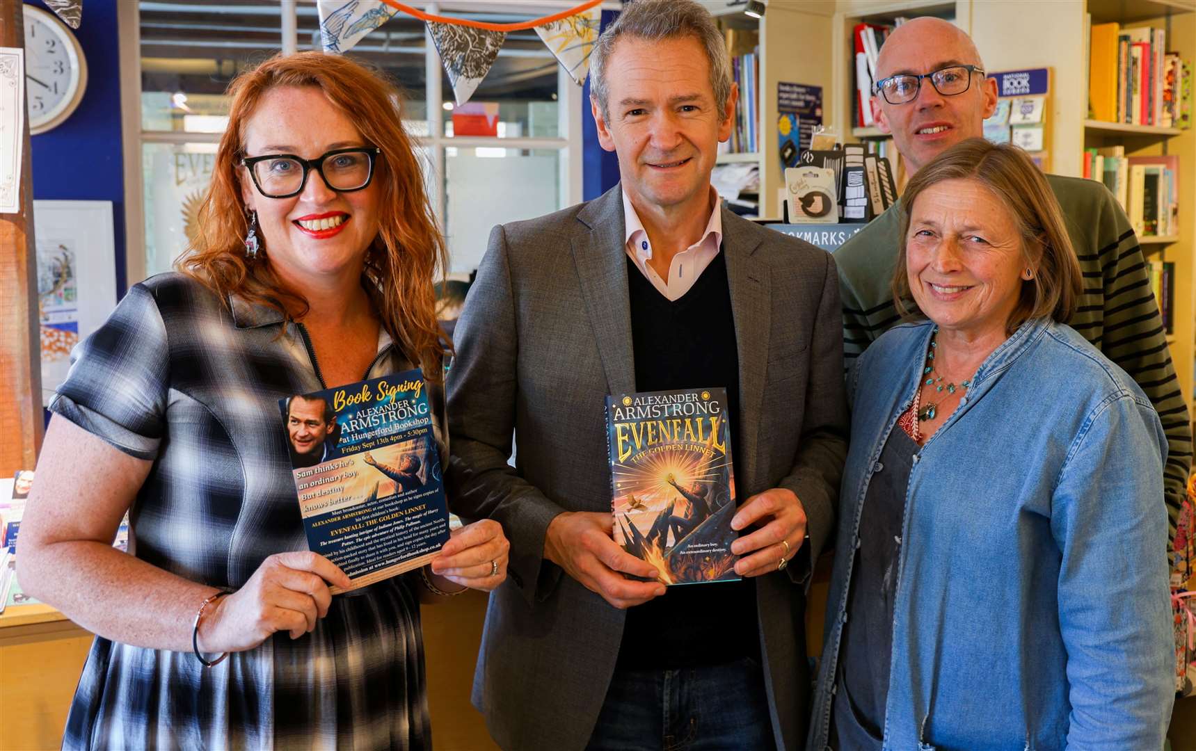 Alexander Armstrong at Hungerford Bookshop Ref: 36-0224D