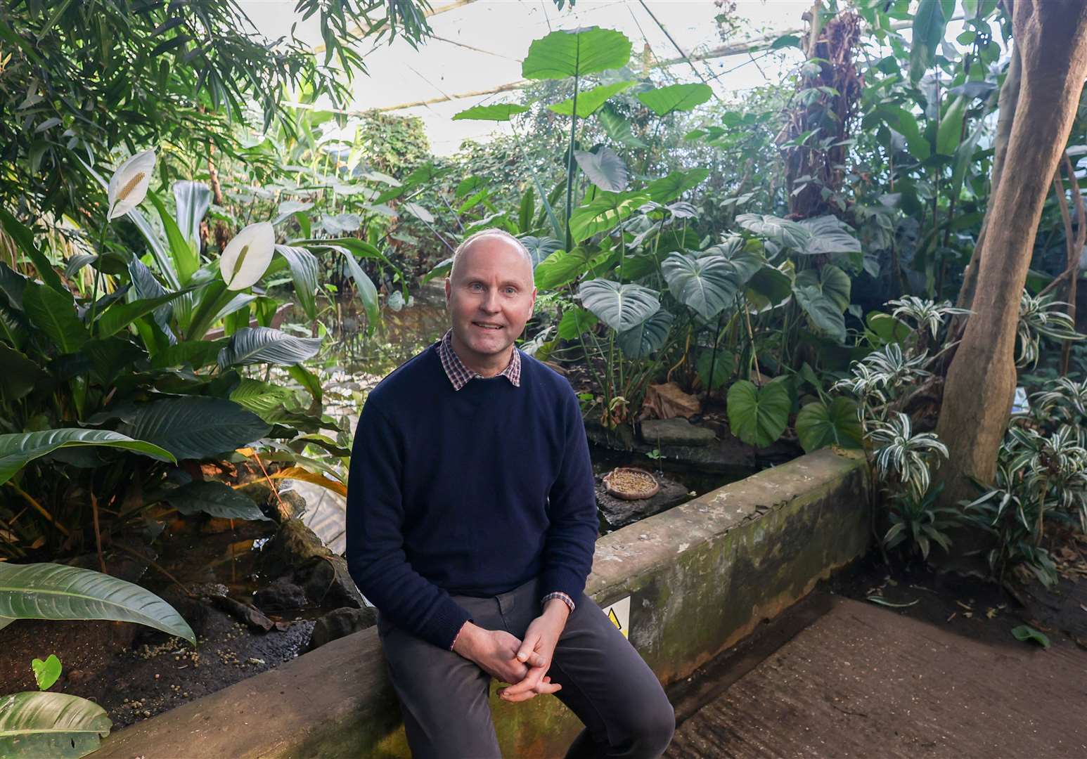 Karl Hansen in The Living Rainforest