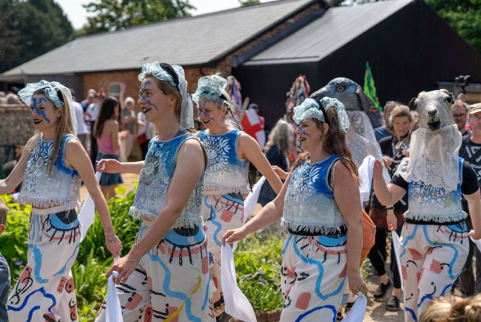 Boss Morris at Whitchurch Folk Festival 2024