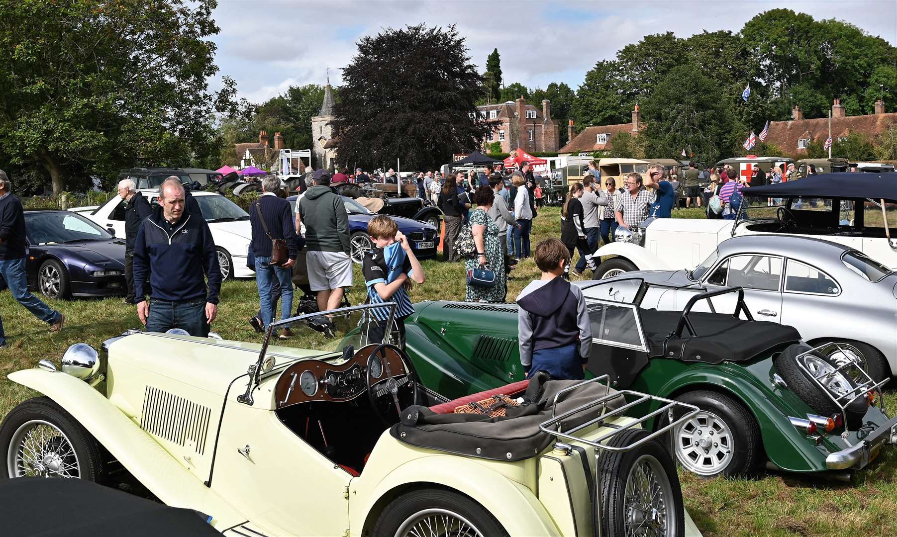 The Yattendon Classic Vehicle Day.