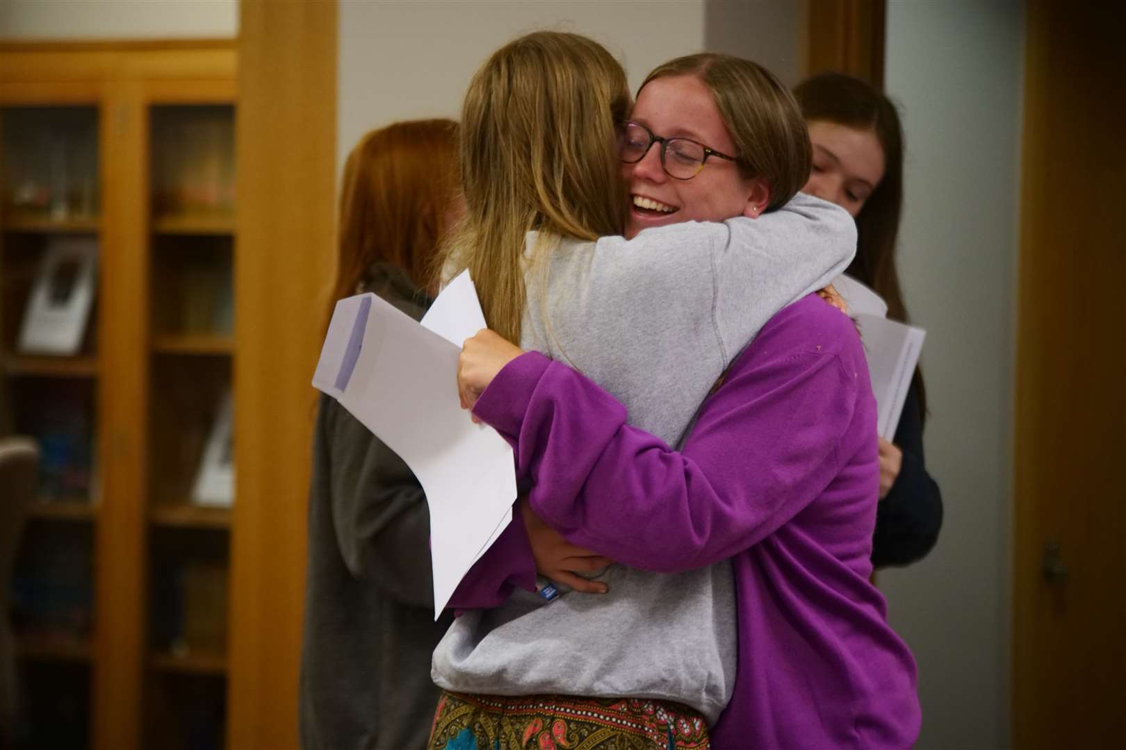 St Helen and St Katharine student Emily celebrates