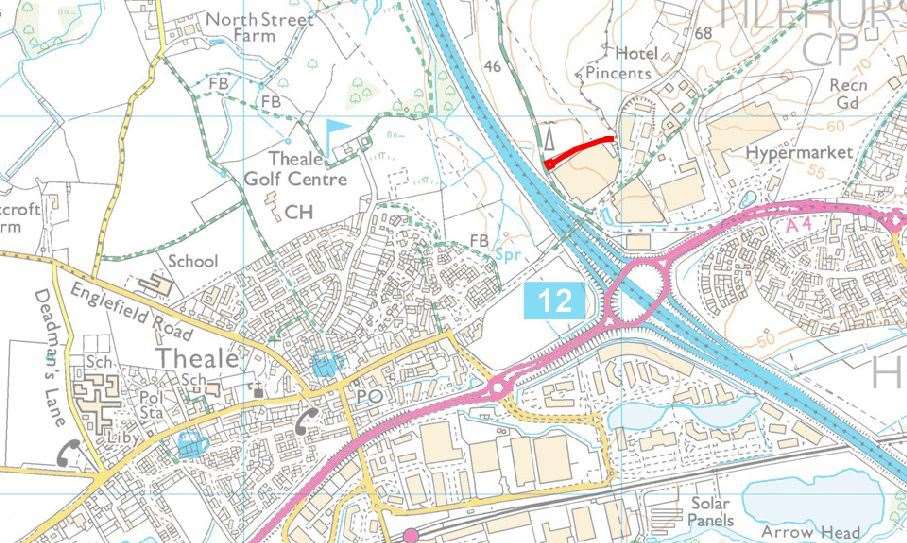 Site of approved addition at IKEA Calcot