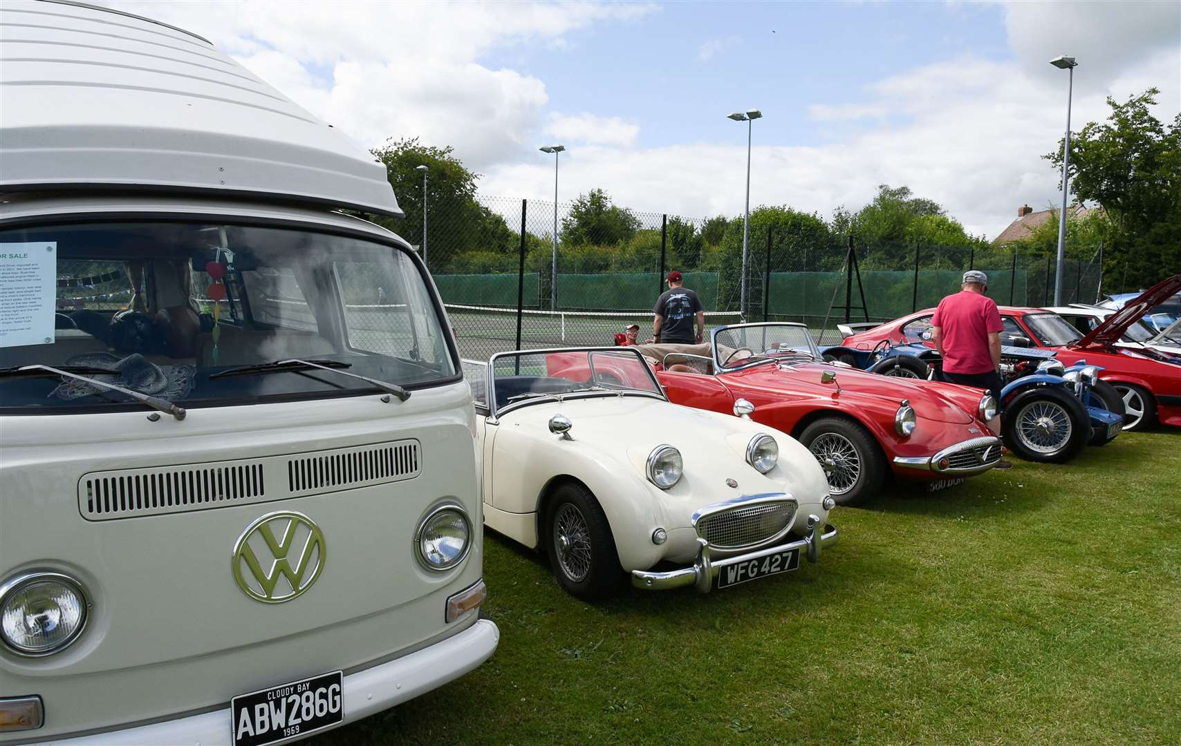 More than 20 classic cars on show for the first time. Credit: Julia Hoaen
