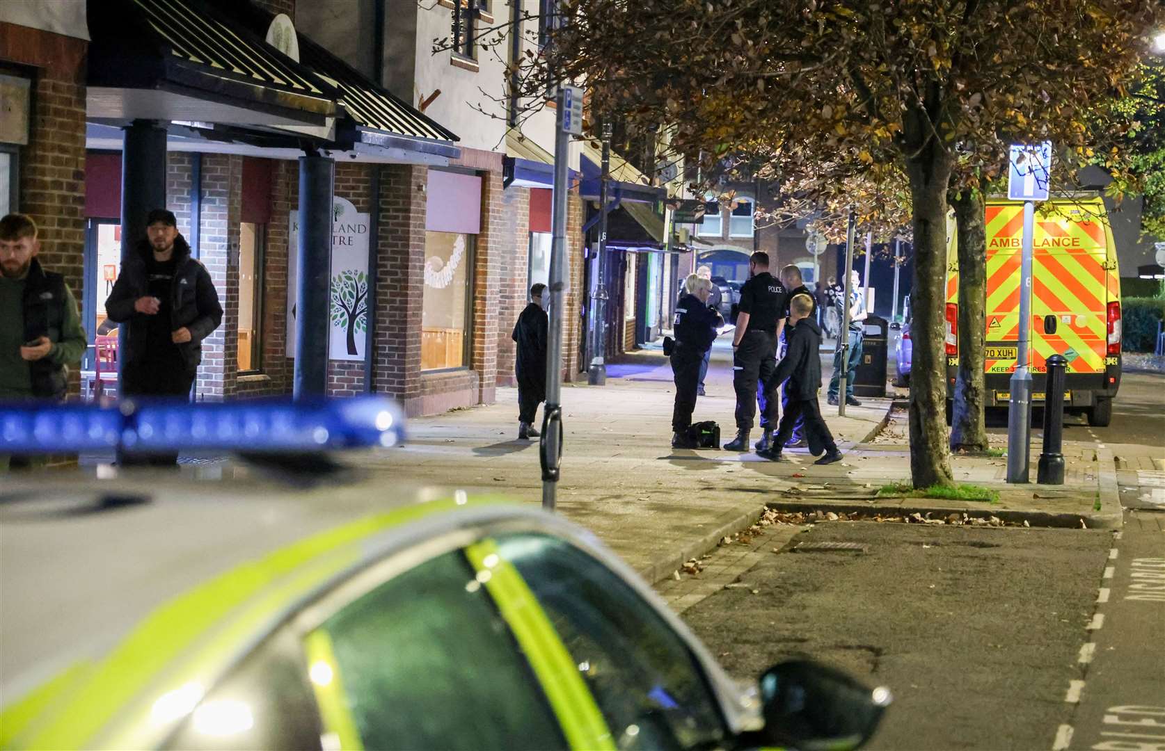 Major public order incident in Thatcham