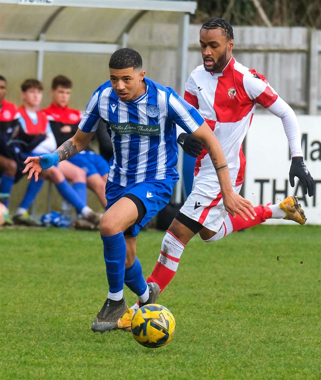 Goalscorer Cameron Rohart-Brown