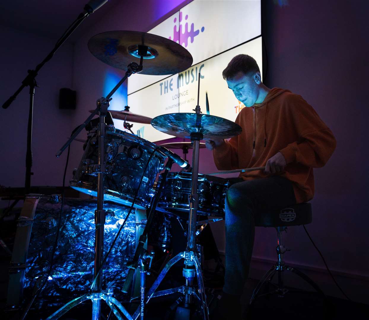 The launch of the Music Lounge. Picture: Berkshire Youth