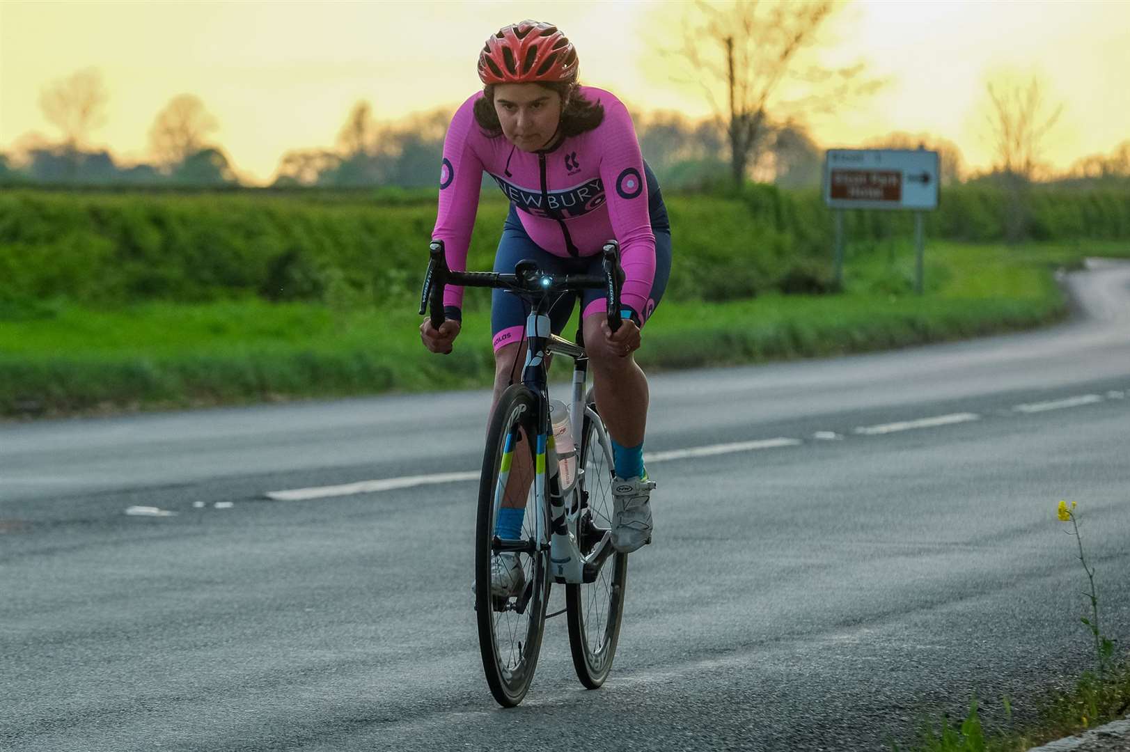 Newbury Velo held an event aimed at encouraging more women to take up time trialling