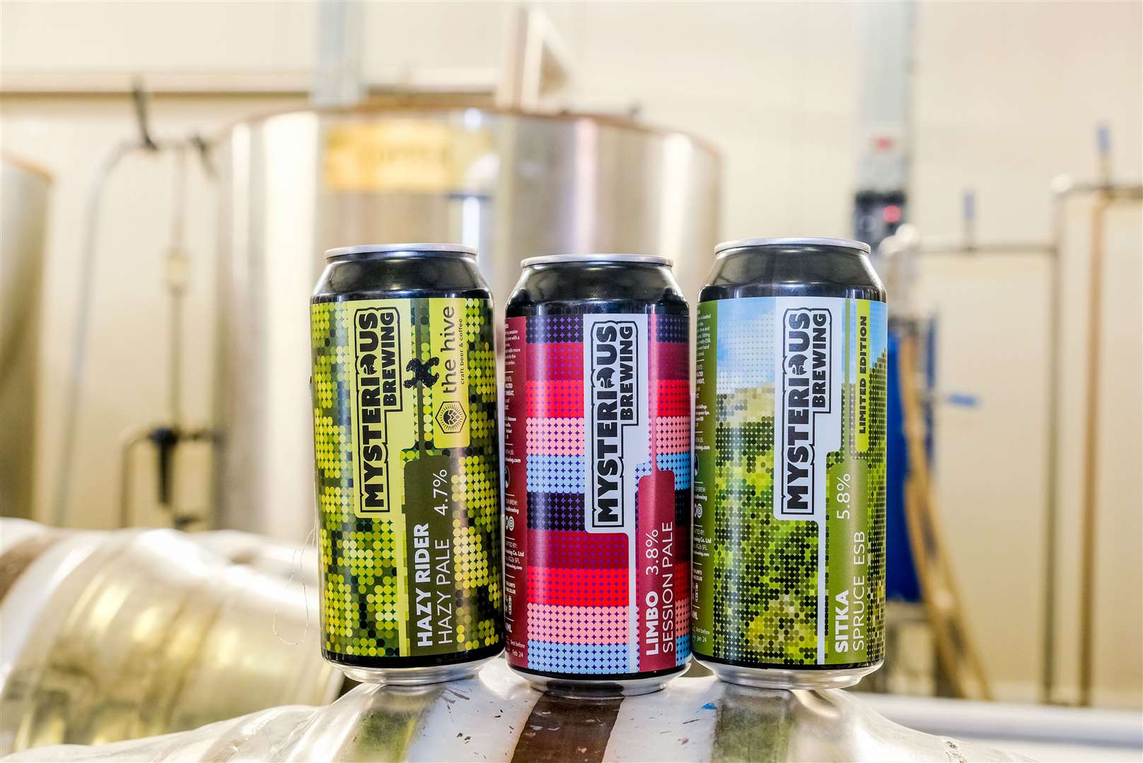 Some of the Mysterious Brewing beers that are on offer