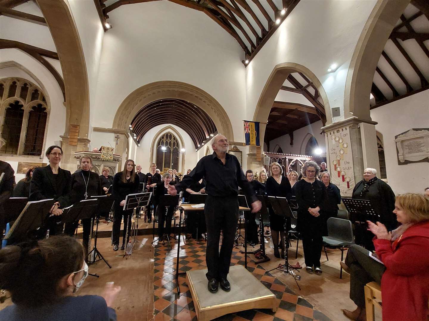 Beenham Wind Orchestra, picture Fiona Bennett
