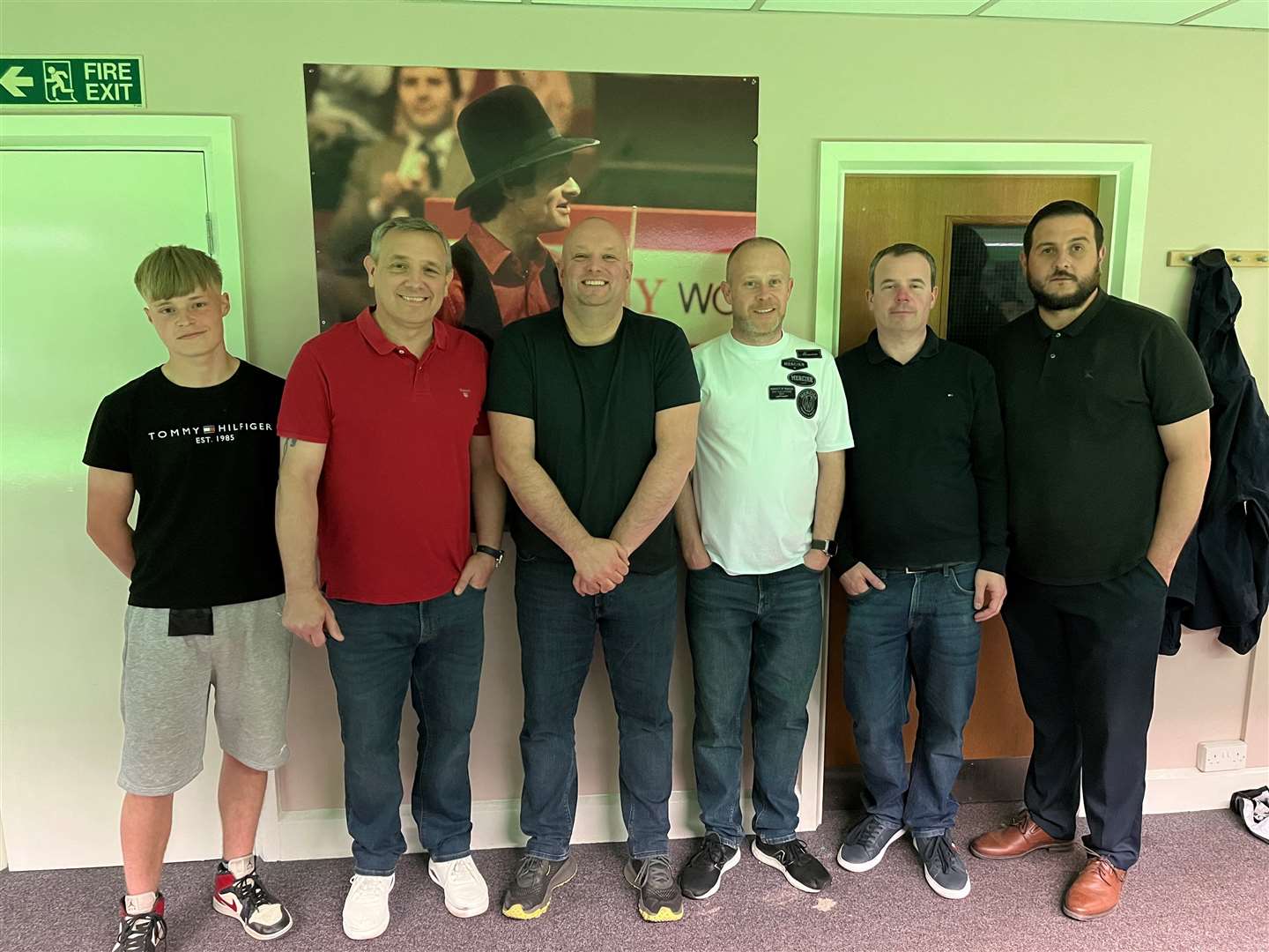 Newbury Snooker League Champions: Crucible Sports and Social - Left to right : Harry Rice, Andy Bolter, Paul Davis, Chris Rice, Phil Bolter, Craig Marsh