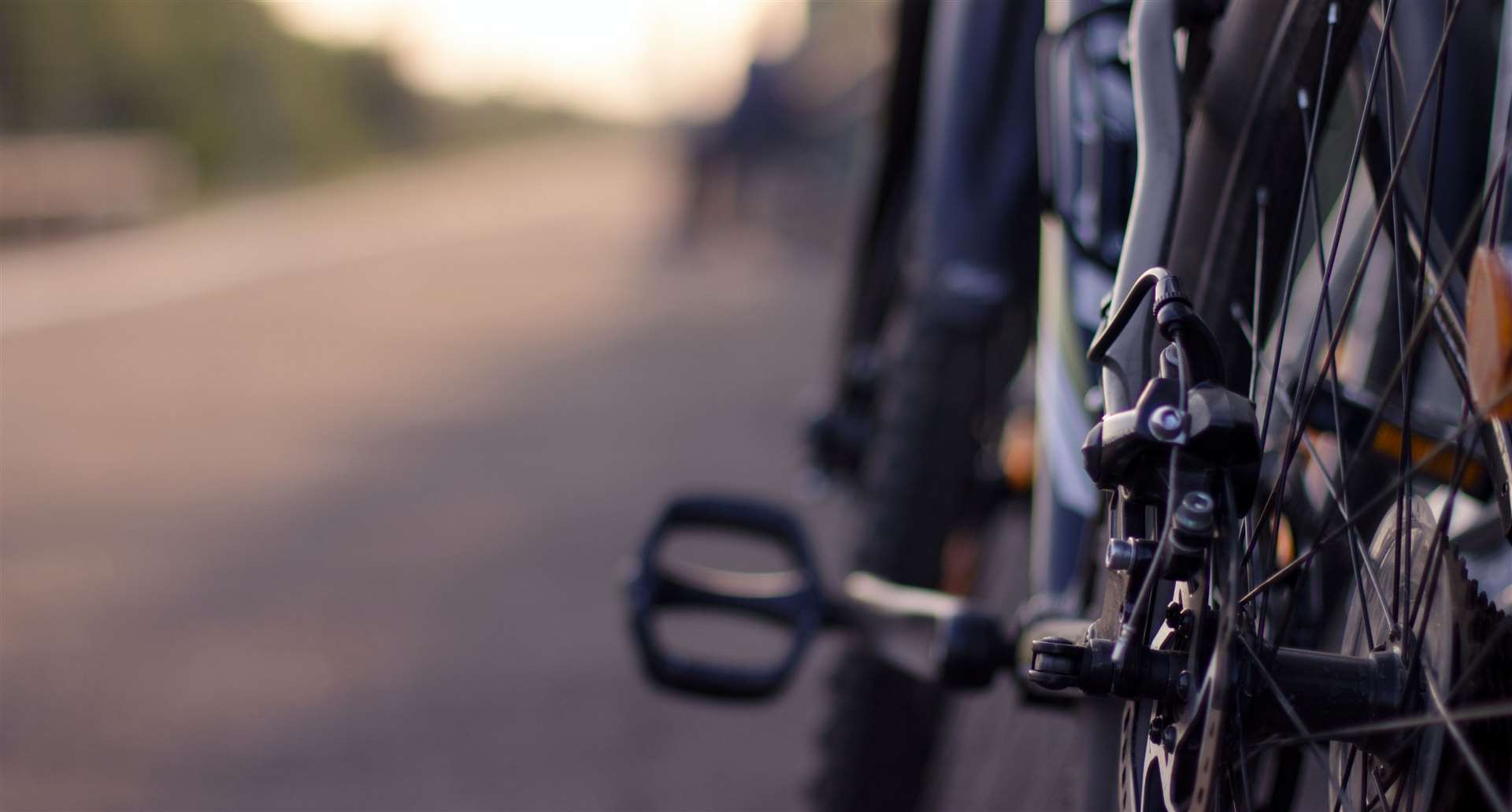 Police search for stolen bike. Stock image