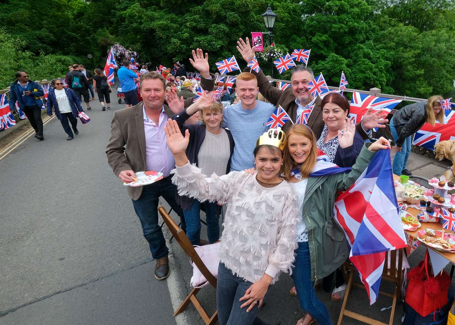 Streatley and Goring Street Party. (57101146)
