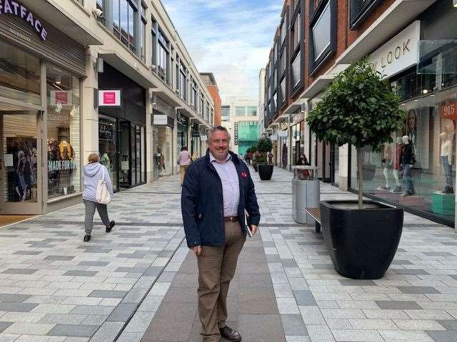 Parkway Shopping centre manager Andrew Marmot