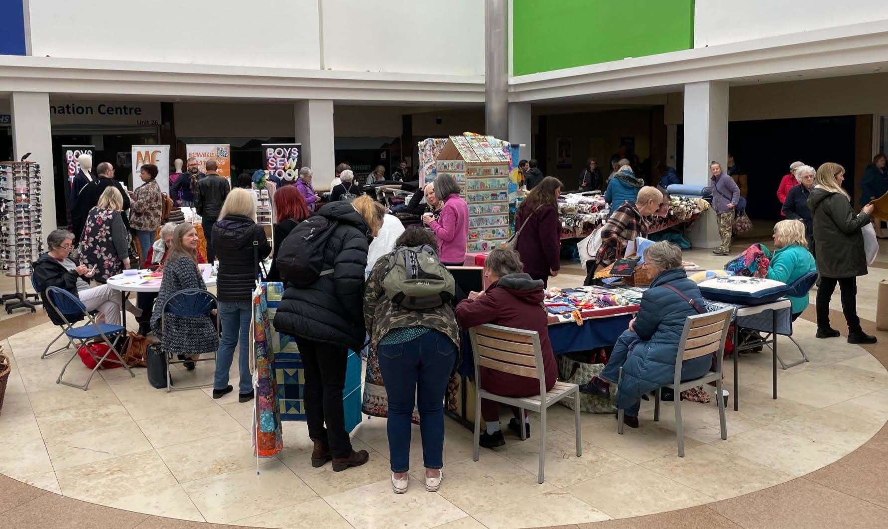 Newbury Stitch Fair. Picture by: Geoffrey Scott-Baker