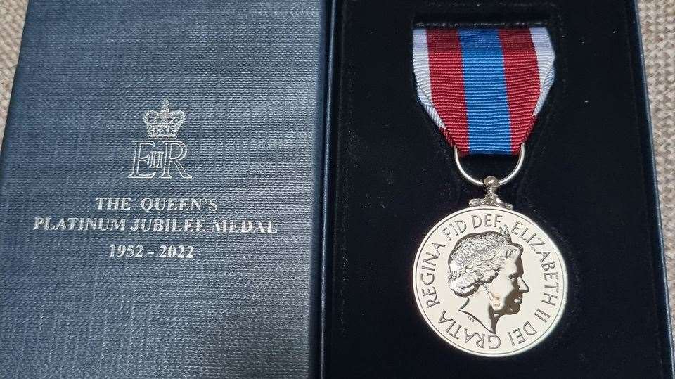 The Platinum Jubilee Medal