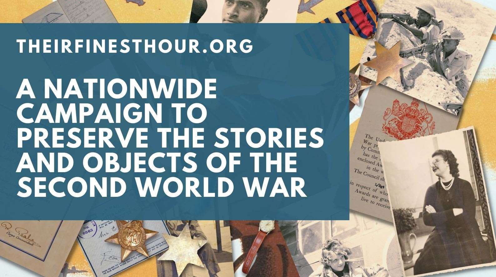 The nationwide project is seeking any testimonies and objects from anyone connected to the Second World War and their families
