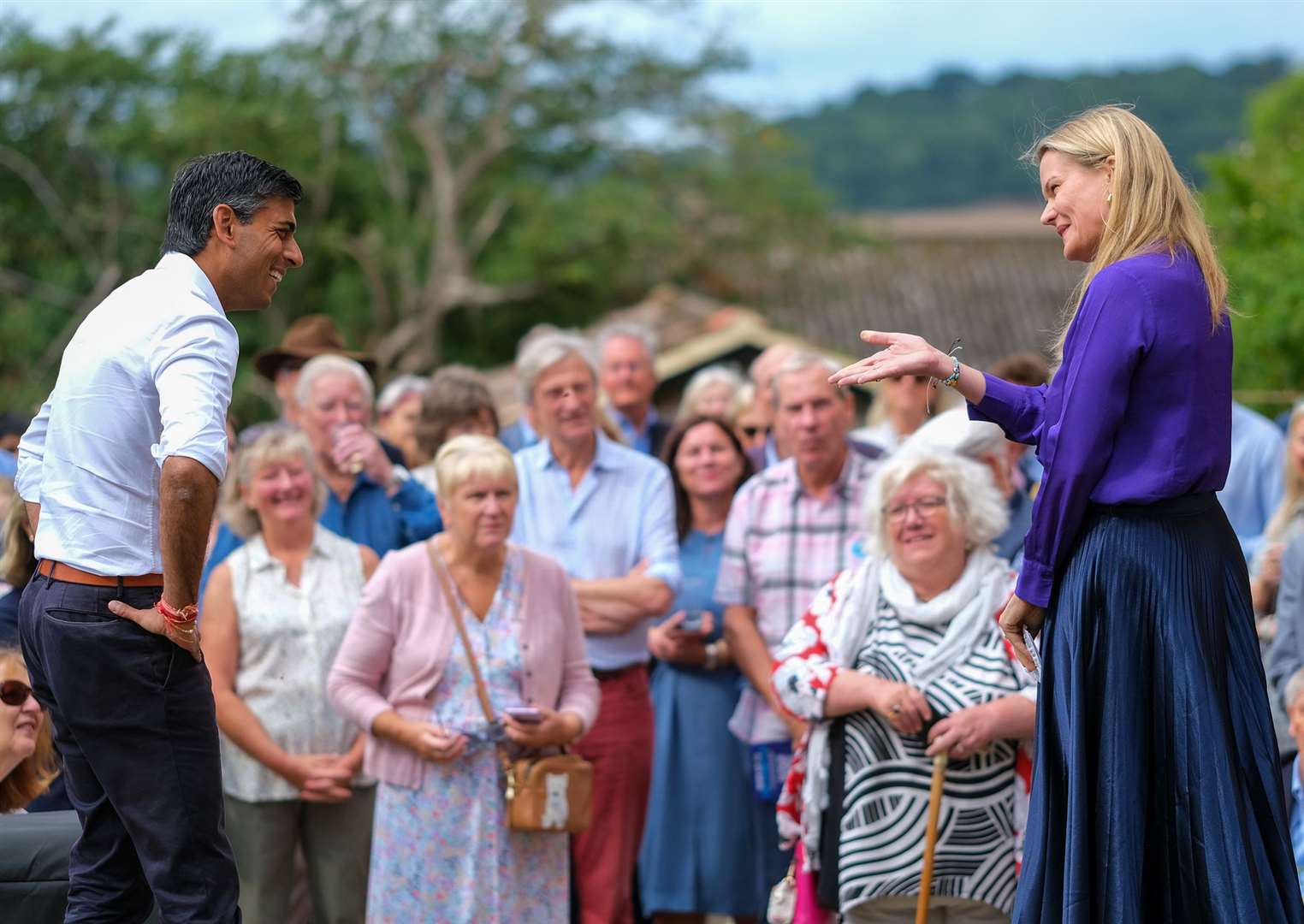 Newbury MP Laura Farris introduces Rishi Sunak