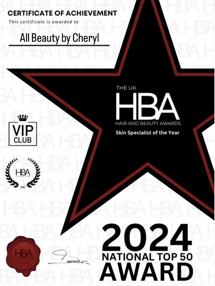 ‘Skin Specialist of the Year’ awarded to All Beauty by Cheryl