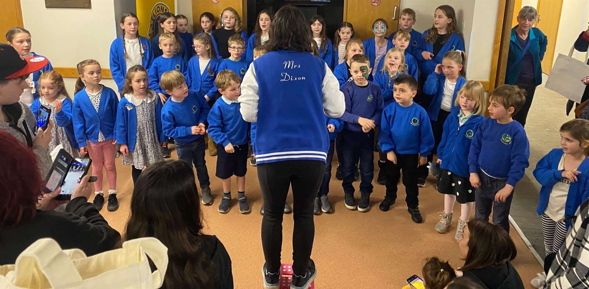 The Ashford Hill Primary School choir