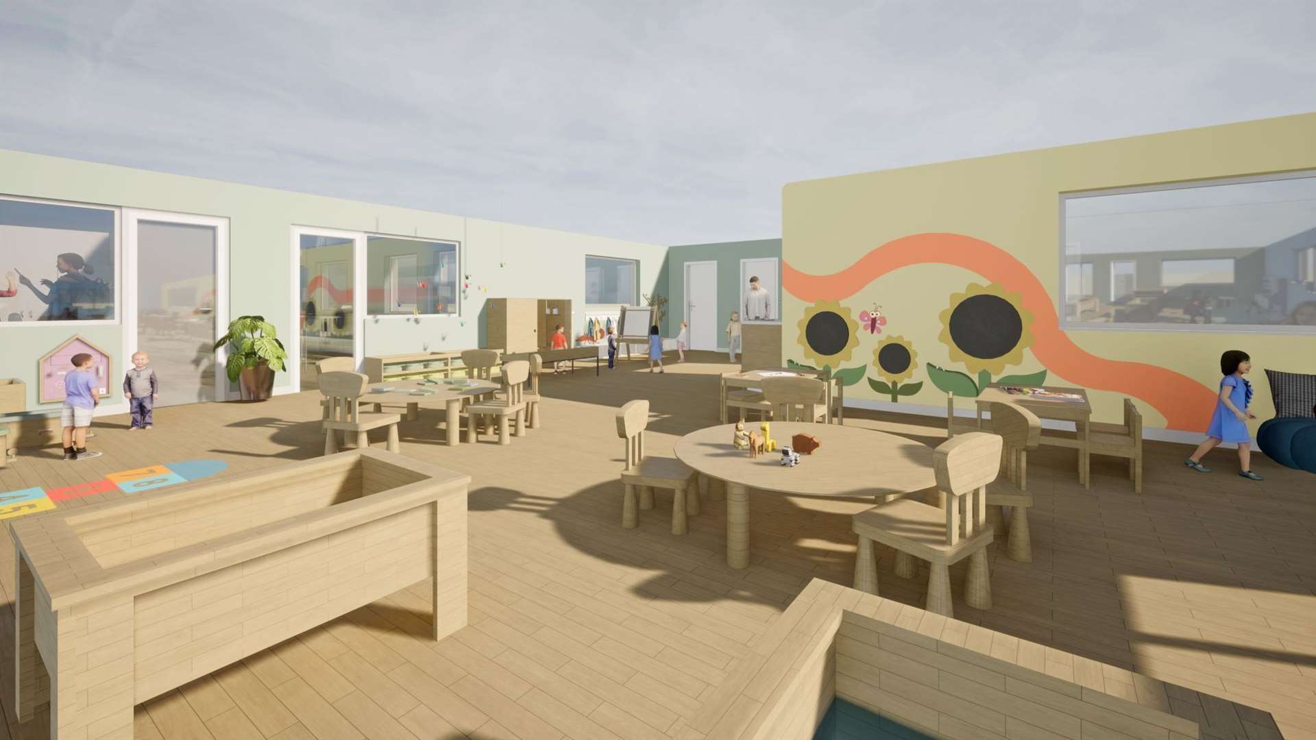 The new nursery at Horris Hill (57137046)