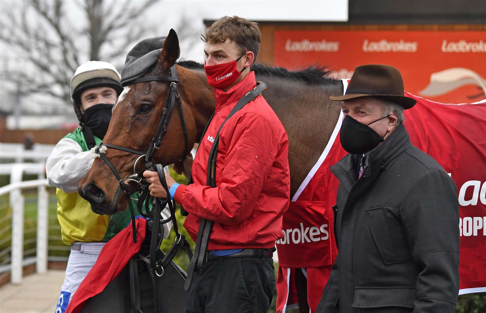 Cloth Cap after winning the Ladbrokes Trophy last year