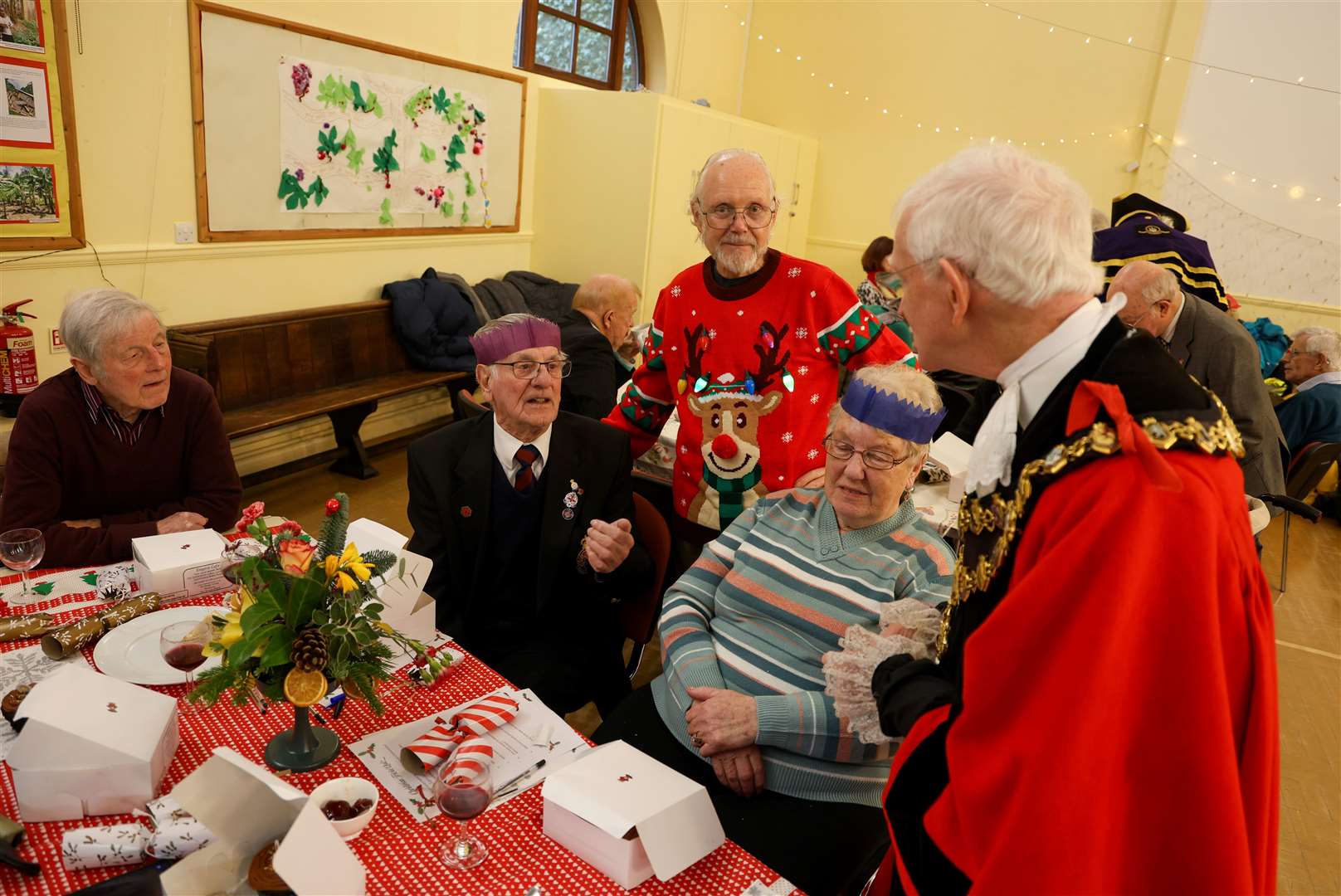 Newbury mayor’s Christmas tea party 2024